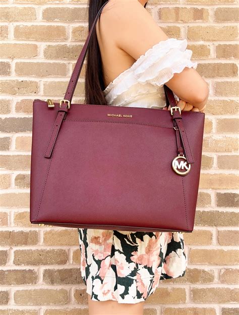 michael kors voyager large east west tote bag saffiano leather